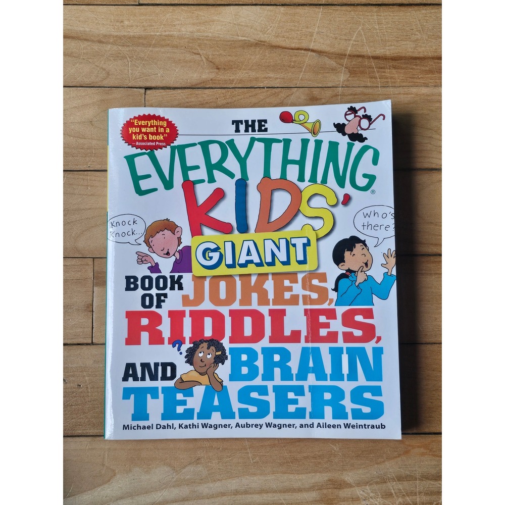 The Everything Kids Giant Book of Jokes Riddles and Brain Teasers Paperback Book